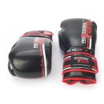 Akcesoria.PF Rękawice Box.Carbon PU 12oz black/red